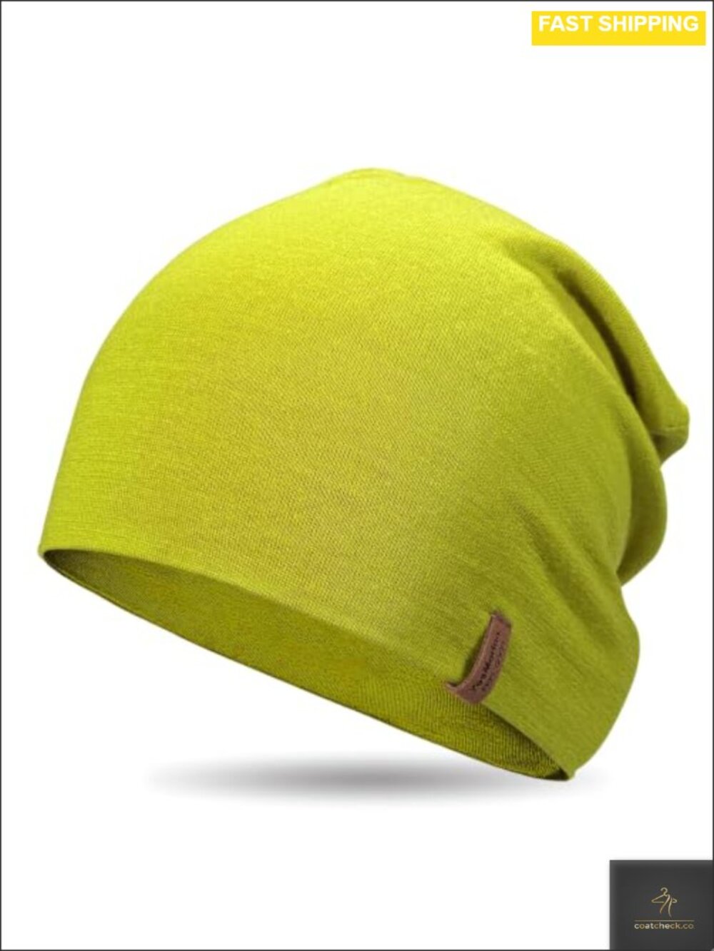 100% Merino Wool Beanie Lightweight Breathable Cuffed Hat